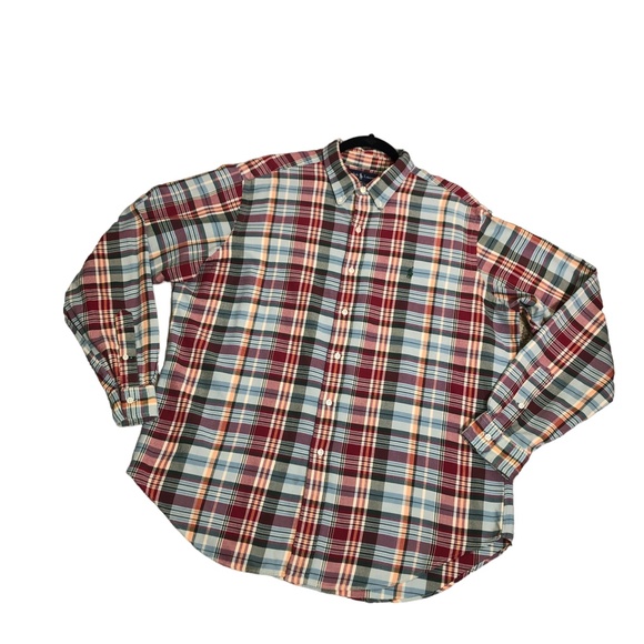 Ralph Lauren Blue Label Other - Ralph Lauren Classic Fit Plaid Button Down Shirt  Size XL